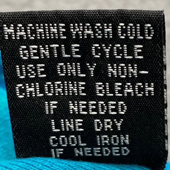 Vtg 90s 00s Y2K Striped Lace Trim Straps Camisole Tank Top Womens XL Blue Cotton - Picture 11 of 11